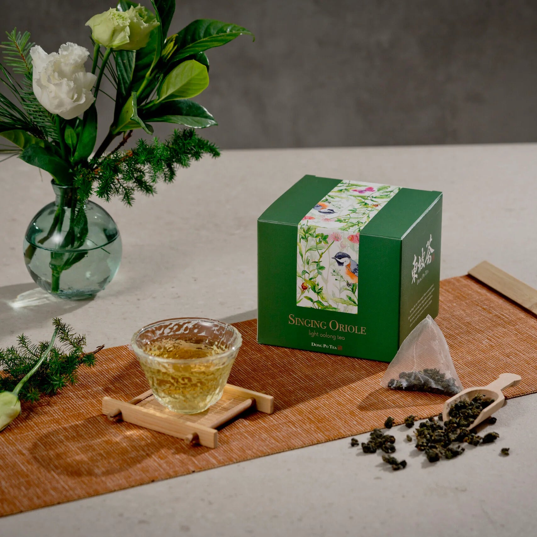 Singing Oriole Tea Bags