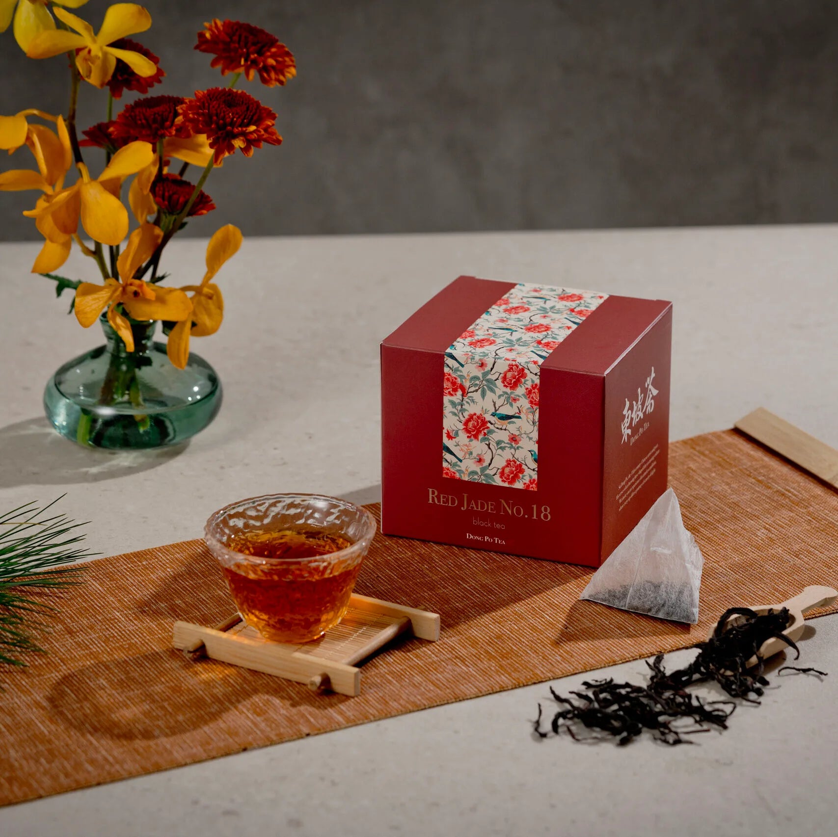 Red Jade No. 18 Pyramid Tea Bags