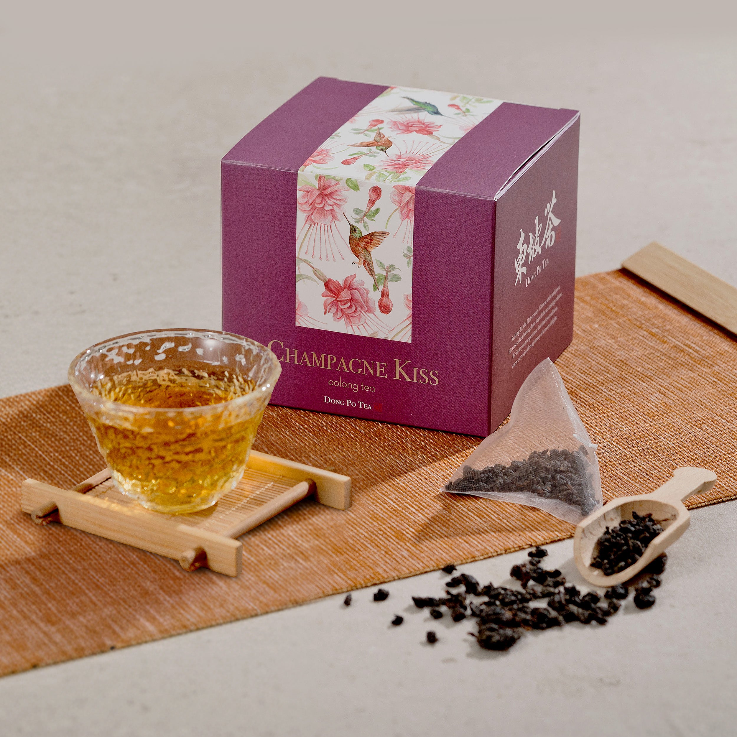 Champagne Kiss Tea Bag