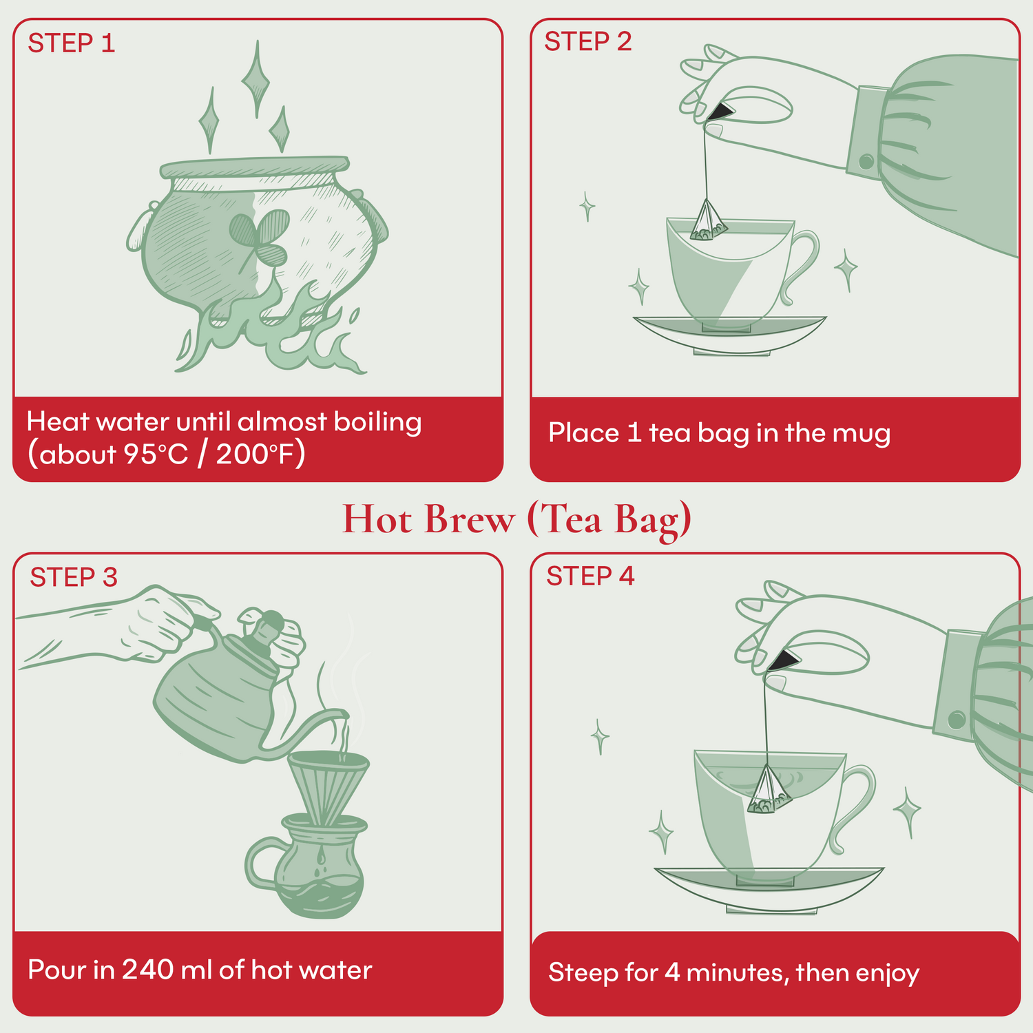 Mountain Praise Tea Bag