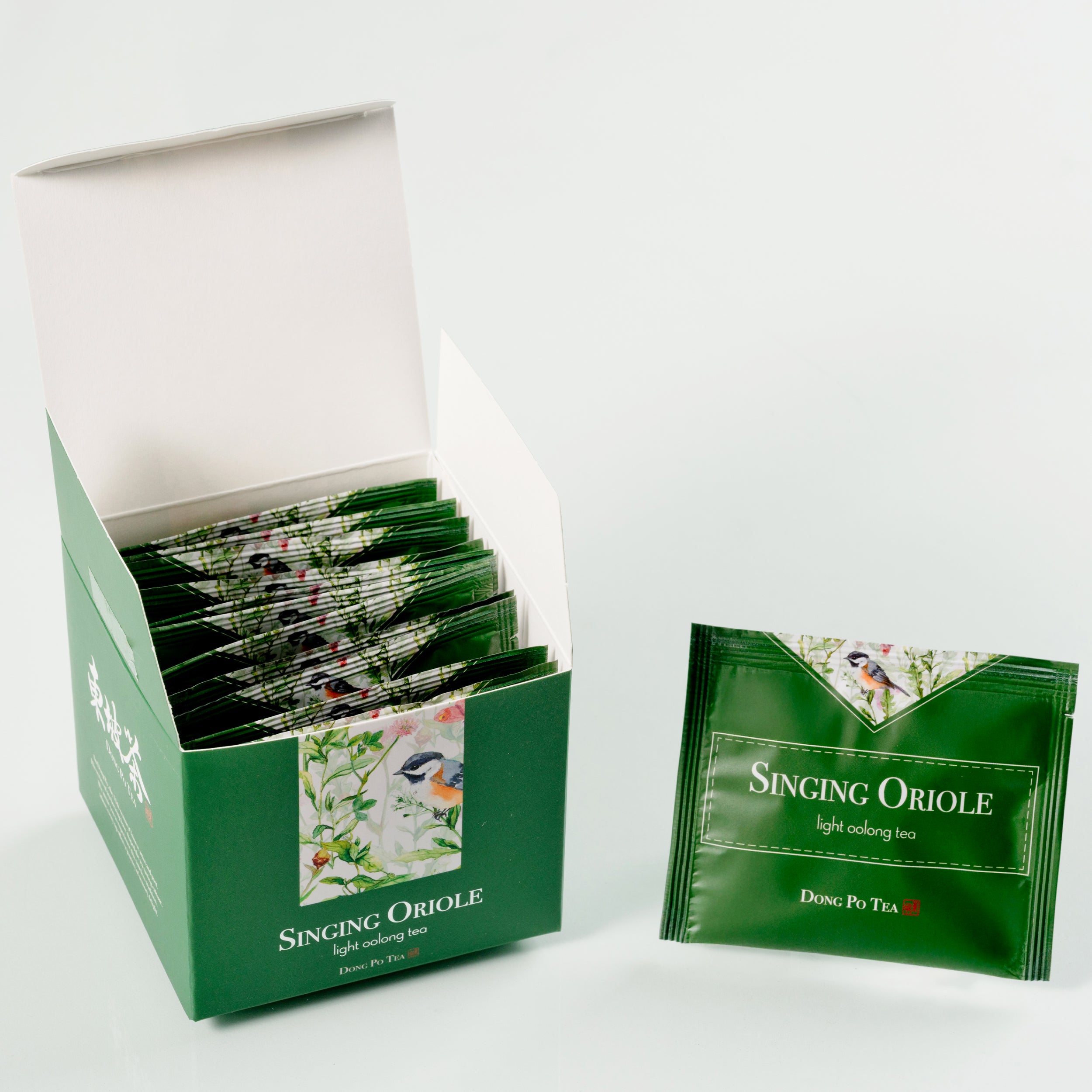 Singing Oriole Tea Bag