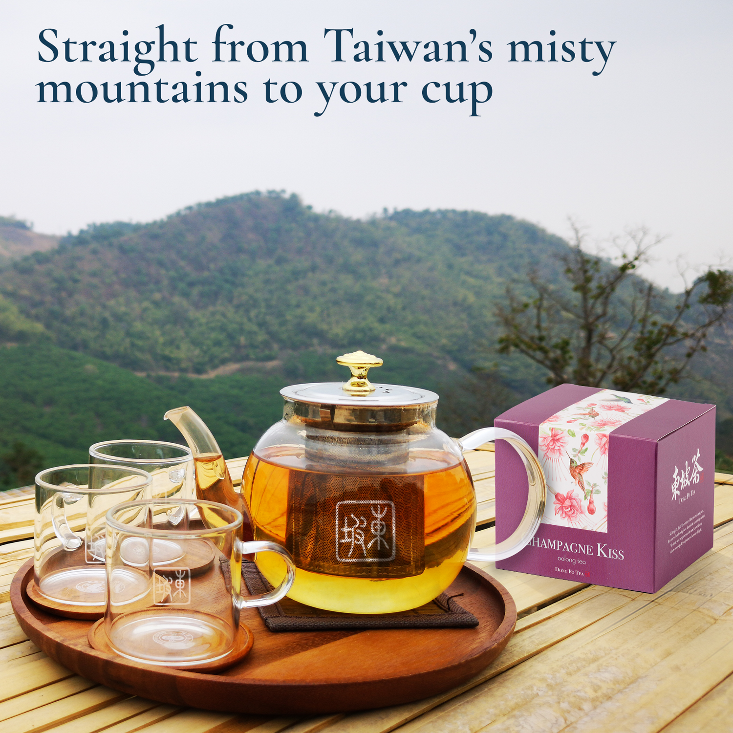 Champagne Kiss Tea Bag