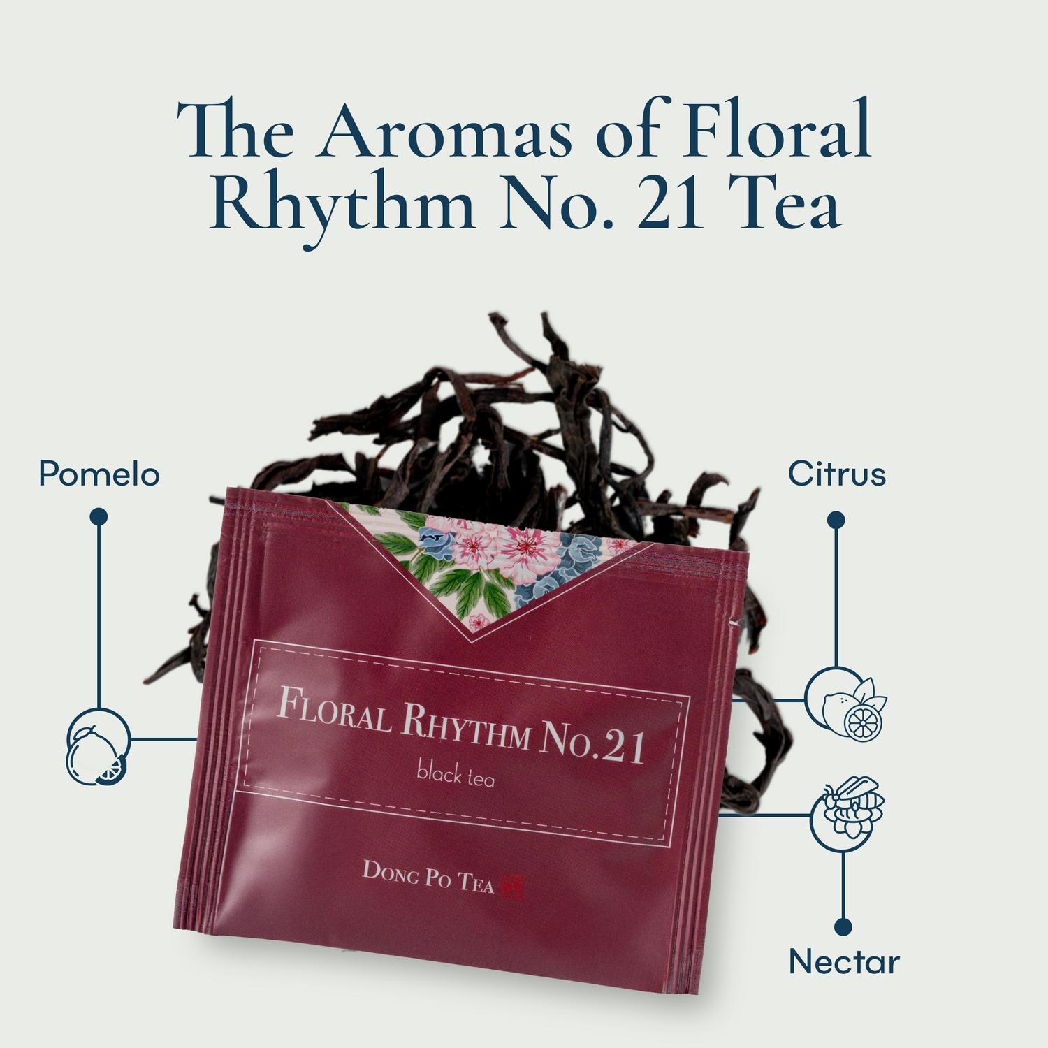 Floral Rhythm No. 21 Tea Bag