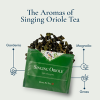 Singing Oriole Tea Bag