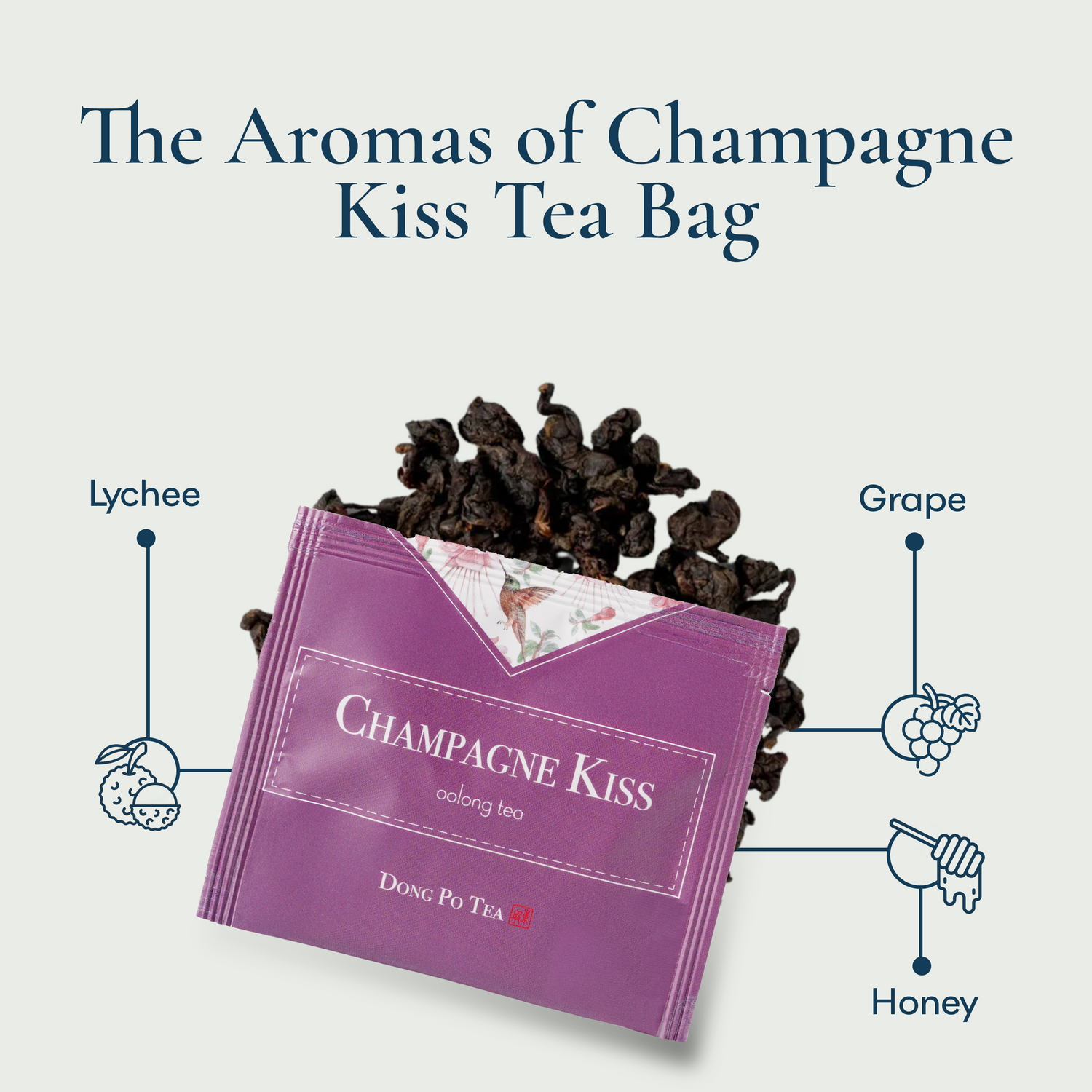 Champagne Kiss Tea Bag