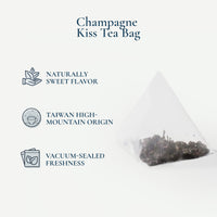 Champagne Kiss Tea Bag