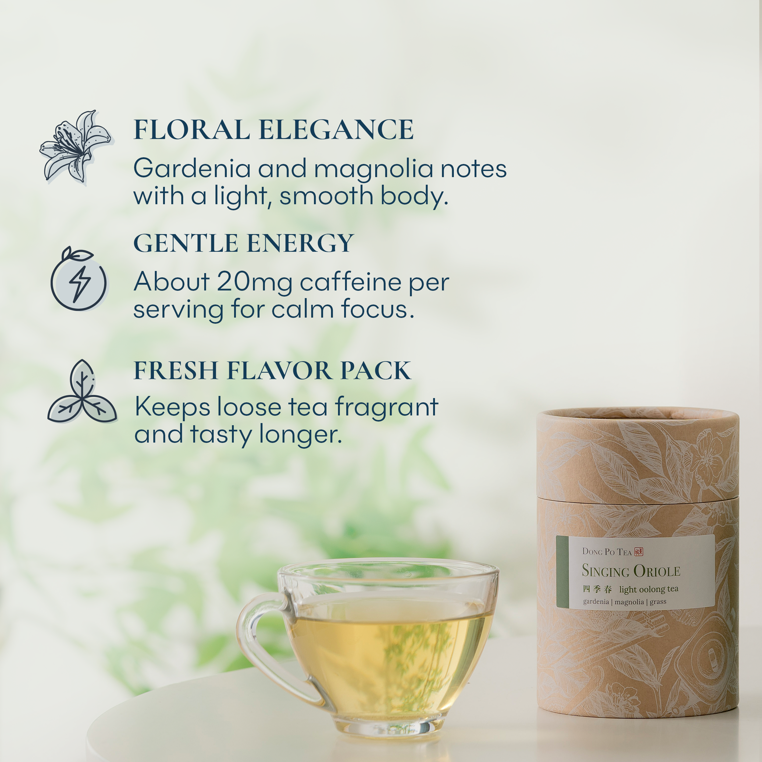 Singing Oriole Loose Leaf Tea